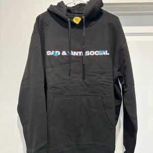 Anti Social X Sad Boys Hoodie by [Brand]